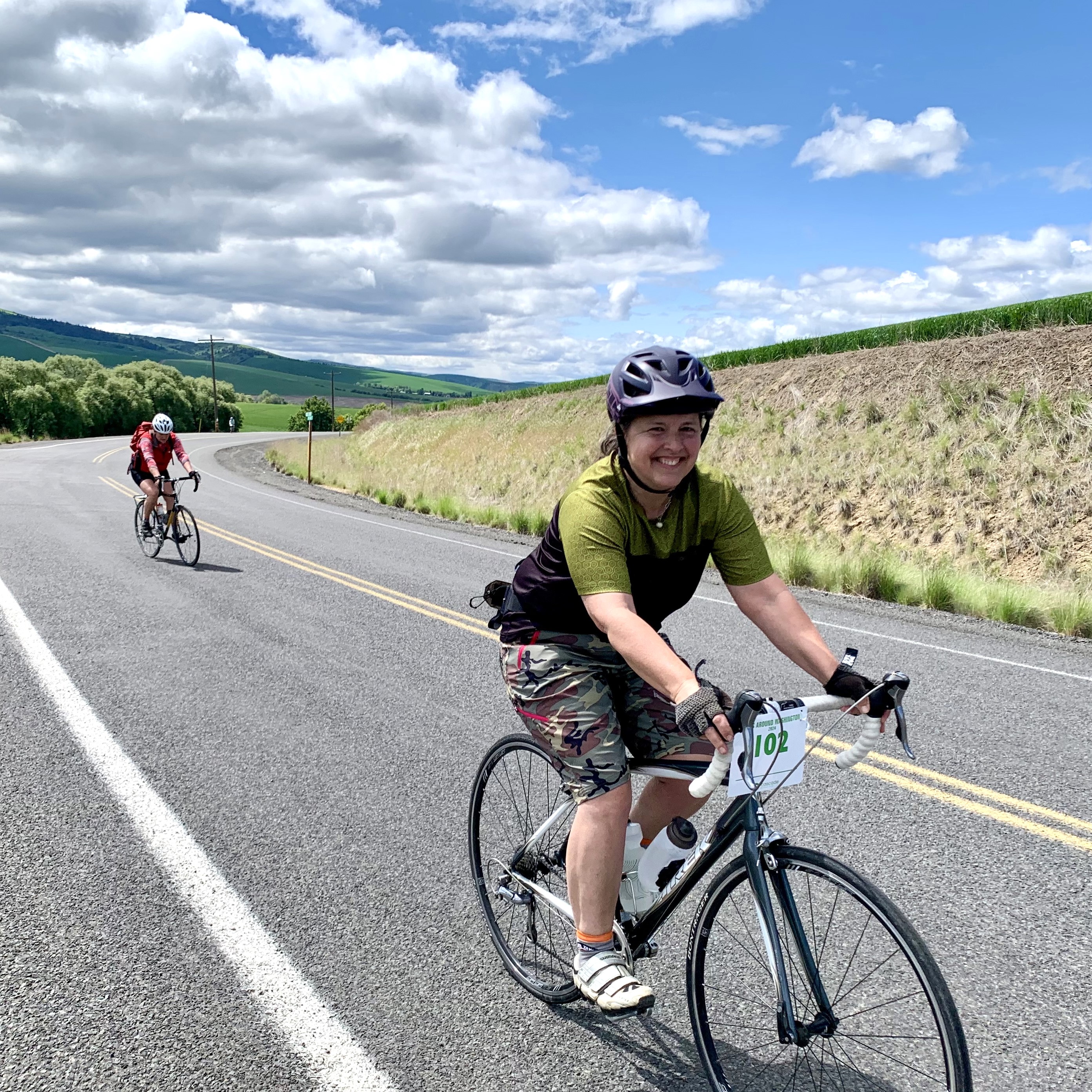 Still smiling on Day Three