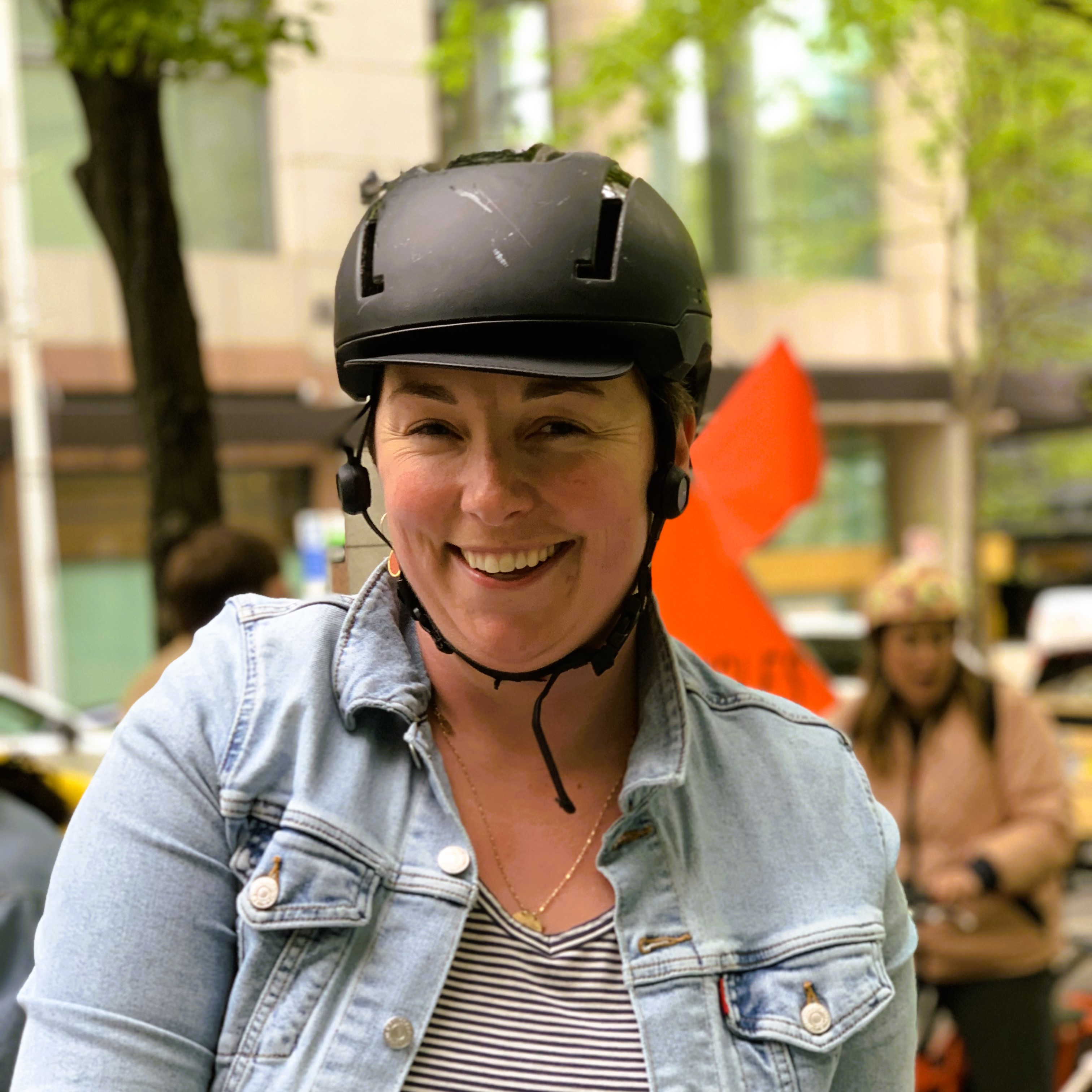 Smile if you love biking