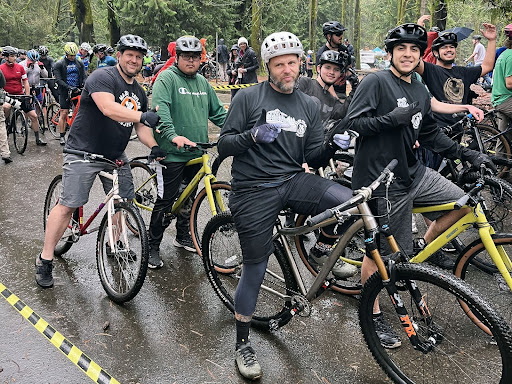 MTP Tacoma getting to ride a muddy cyclocross race