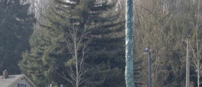 Shovel sculpture