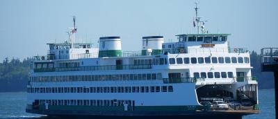 One of the many Washington state ferries