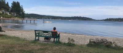 On the Beach at Jensen Point
