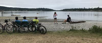 On the Beach at Jensen Point