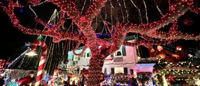 2021 Menashe House holiday decorations