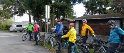cyclists along the Burke Gilman Trail