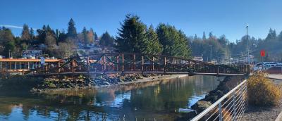Etta Turner Park bridge in Port Orchard