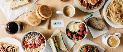 Food and Beverages at Alki Coffee Co.