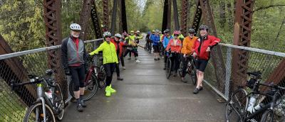 Photo Op on an Old Railroad Bridge