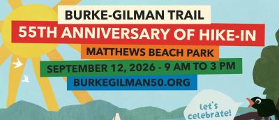 Burke-Gilman trail Poster