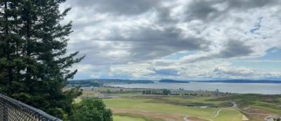 view from Chambers Bay Golf Course