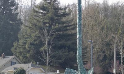 Garden Shovel Sculpture