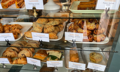 Freshly baked pastries