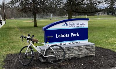 Lakota Park sign