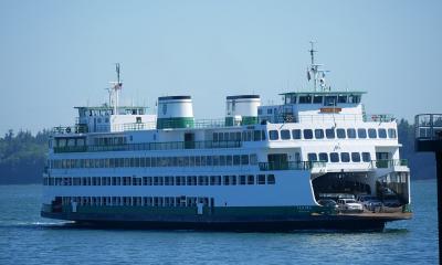 One of the many Washington state ferries