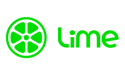 3-up card Lime logo