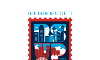 Ride from Seattle to Vancouver and Party logo, 2026