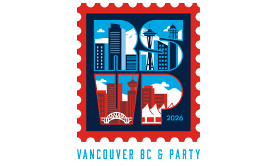 Ride from Seattle to Vancouver and Party logo, 2026