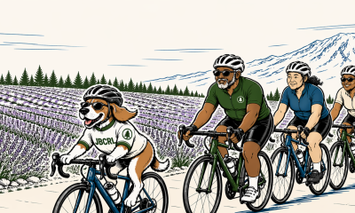 cyclists rolling along sammamish river trail