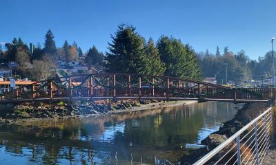 Etta Turner Park bridge in Port Orchard