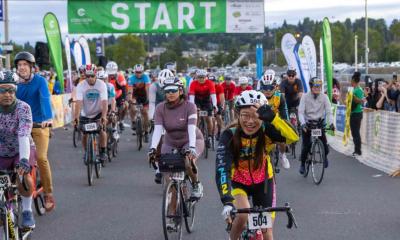 Seattle to Portland Start Line