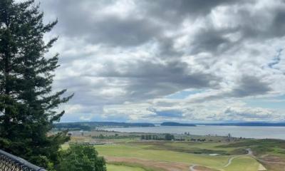 view from Chambers Bay Golf Course